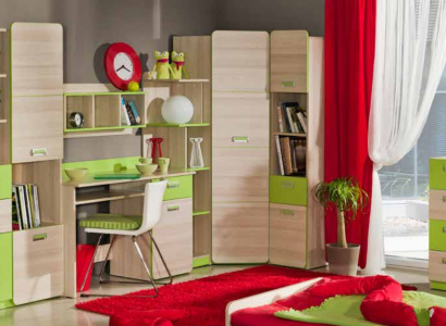 Wall-mounted shelf cabinet living room collection modern-style furniture